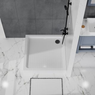 Акриловый поддон BelBagno TRAY-BB-A-100-15-W белый